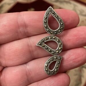 STERLING SILVER 925 MARCASITE PENDANT